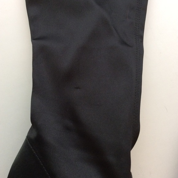 Black GUESS OVER THE KNEE MID THIGH BOOTS Size 6 - Picture 8 of 8